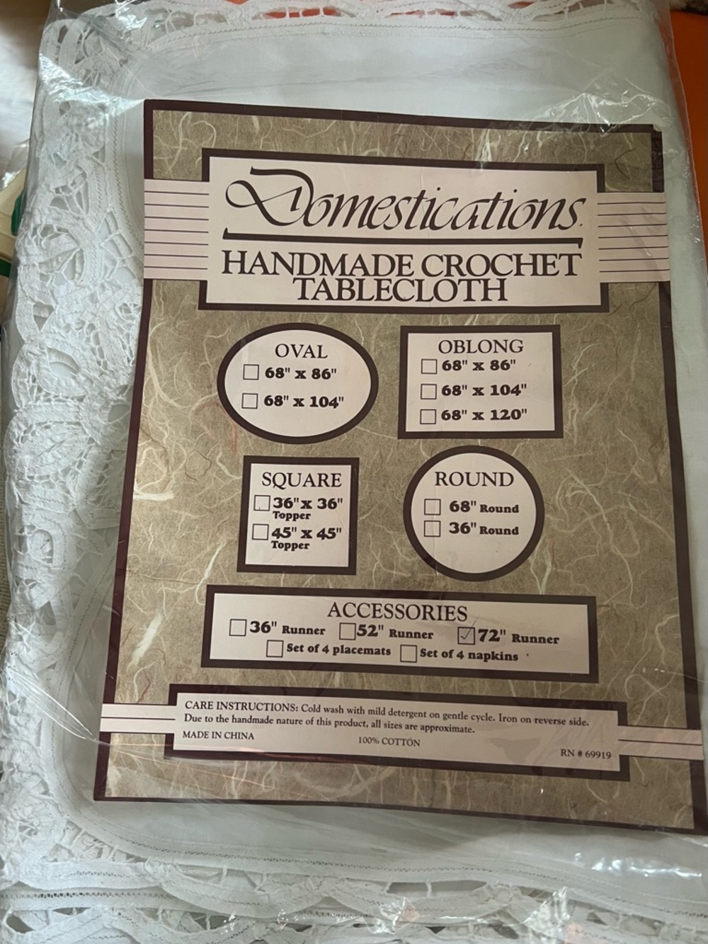 Vintage White Table Linen Collection + Bonus Placemats (16 Pieces Total)